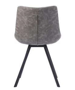 Ars manufacti Esszimmerstuhl Cielo (2er-Set) - Kunstleder / Stahl - Vintage Grau / Schwarz -Deutschland Stühle Verkaufs-Shop 1000281745 220324 050 DETAILS P000000001000281745