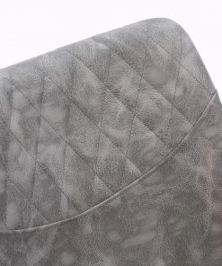 Ars manufacti Esszimmerstuhl Cielo (2er-Set) - Kunstleder / Stahl - Vintage Grau / Schwarz -Deutschland Stühle Verkaufs-Shop 1000281745 220324 060 DETAILS P000000001000281745