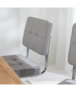 Fredriks Freischwinger Feliz (2er-Set) - Hellgrau -Deutschland Stühle Verkaufs-Shop 1000281762 220802 021 MOOD DETAILS P000000001000281762 mood