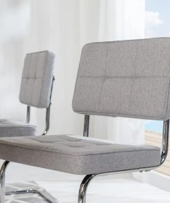 Fredriks Freischwinger Feliz (2er-Set) - Hellgrau -Deutschland Stühle Verkaufs-Shop 1000281762 220802 023 MOOD DETAILS P000000001000281762 mood