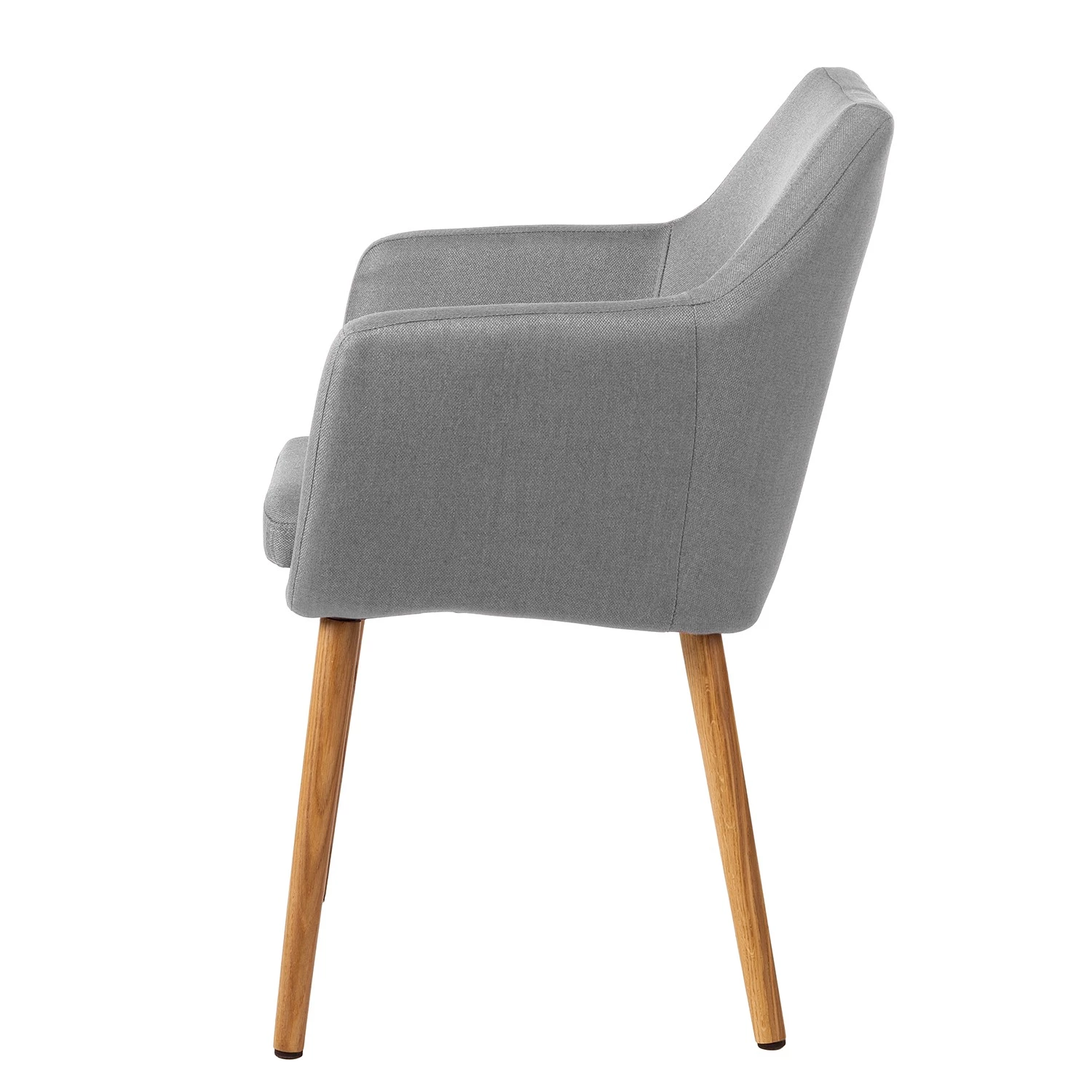 Mørteens Armlehnenstuhl Nicholas - Webstoff Cors: Granit - 2er Set 4 Mørteens Armlehnenstuhl Nicholas - Webstoff Cors: Granit - 2er Set – Bild 4