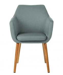 Mørteens Armlehnenstuhl Nicholas - Webstoff Cors: Mintgrau - 2er Set -Deutschland Stühle Verkaufs-Shop 1000281832 210819 09321700173 DETAILS P000000001000281832