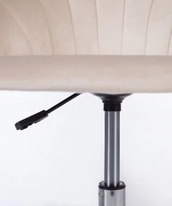 Velvet Studio Bürostuhl Emely - Creme -Deutschland Stühle Verkaufs-Shop 1000283355 220602 080 DETAILS P000000001000283355