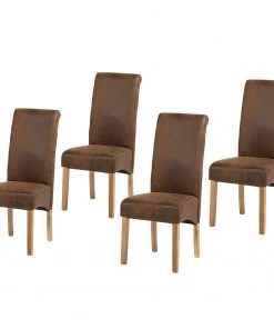 Ars Natura Polsterstuhl Nello III - 4er Set