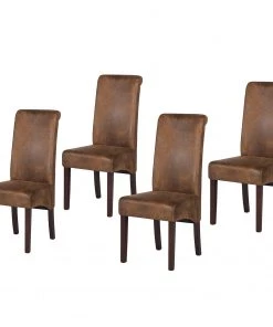 Ars Natura Polsterstuhl Nello IV - 4er Set