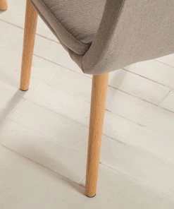 Mørteens Armlehnenstuhl Leedy I - Webstoff Zea: Beige - 2er Set -Deutschland Stühle Verkaufs-Shop 1000284185 210823 08534300011 DETAILS P000000001000284185 2