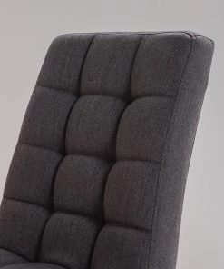 Mørteens Polsterstuhl Doskie I - Webstoff Zea: Dunkelgrau - 4er Set -Deutschland Stühle Verkaufs-Shop 1000284200 210823 08535200188 DETAILS P000000001000284200 2