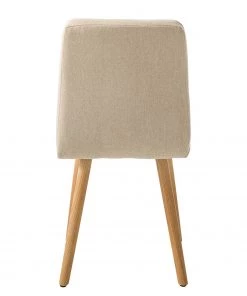 Mørteens Polsterstuhl Doskie II - Leinen / Eiche massiv - Beige - 4er Set -Deutschland Stühle Verkaufs-Shop 1000284203 210823 08535400213 DETAILS P000000001000284203