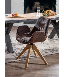 Red Living Polsterstuhl Wilbur I - Vintage Braun -Deutschland Stühle Verkaufs-Shop 1000284294 220318 021 MOOD DETAILS P000000001000284294 mood