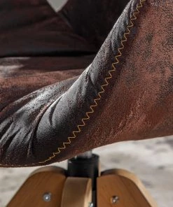 Red Living Polsterstuhl Wilbur I - Vintage Braun -Deutschland Stühle Verkaufs-Shop 1000284294 220318 030 DETAILS P000000001000284294