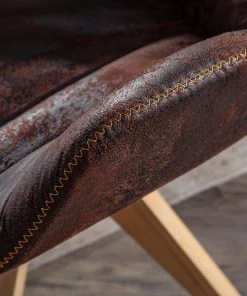 Red Living Polsterstuhl Wilbur I - Vintage Braun -Deutschland Stühle Verkaufs-Shop 1000284294 220318 031 DETAILS P000000001000284294