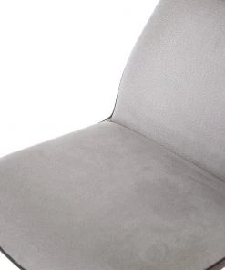 Fredriks Freischwinger Altoona (2er-Set) - Flachgewebe / Metall - Dunkelgrau & Hellgrau / Matt Schwarz -Deutschland Stühle Verkaufs-Shop 1000285150 220617 035 DETAILS P000000001000285150