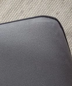 Fredriks Freischwinger Altoona (2er-Set) - Flachgewebe / Metall - Dunkelgrau & Hellgrau / Matt Schwarz -Deutschland Stühle Verkaufs-Shop 1000285150 220819 050 DETAILS P000000001000285150