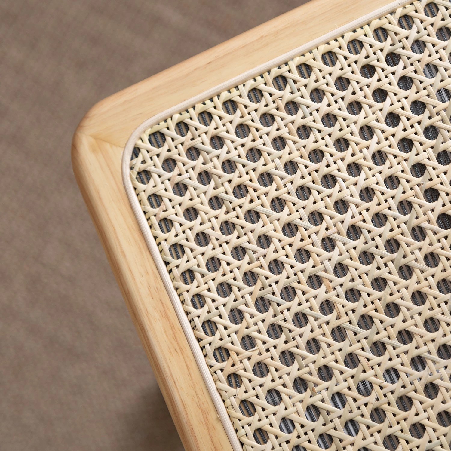 Mørteens Bürostuhl Ramon - Rattan / Buche massiv / Stahl - Beige / Buche / Chrom 9 Mørteens Bürostuhl Ramon - Rattan / Buche massiv / Stahl - Beige / Buche / Chrom – Bild 9