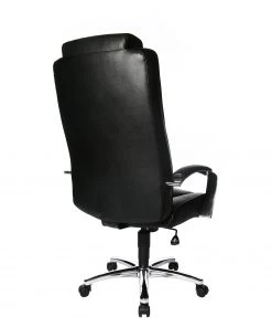 Topstar Chefsessel Soft Lux - Kunstleder / Stahl - Schwarz / Chrom -Deutschland Stühle Verkaufs-Shop 1000285190 210907 15264700005 DETAILS P000000001000285190
