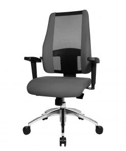 Topstar Bürodrehstuhl Air Synchro - Lichtgrau