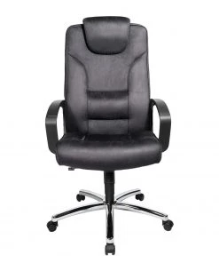 Topstar Chefsessel Comfort Point 50 - Microfaser / Stahl - Anthrazit / Chrom -Deutschland Stühle Verkaufs-Shop 1000285213 210907 15265000103 DETAILS P000000001000285213