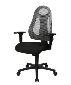 Topstar Bürodrehstuhl Free Art - Lichtgrau - Ohne Kopfstütze