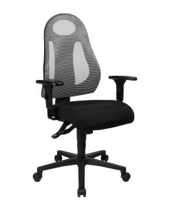 Topstar Bürodrehstuhl Free Art - Lichtgrau - Ohne Kopfstütze -Deutschland Stühle Verkaufs-Shop 1000285218 210907 15265100118 DETAILS P000000001000285218