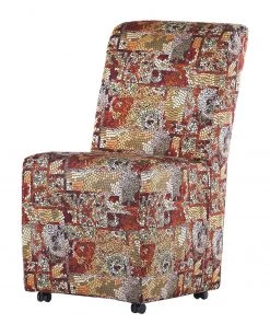 Red Living Polsterstuhl Jock II - Bunt gemustert