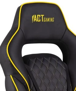 Fredriks Gaming Chair Cloud II - Schwarz / Gelb -Deutschland Stühle Verkaufs-Shop 1000297638 211007 080546000126 DETAILS P000000001000297638