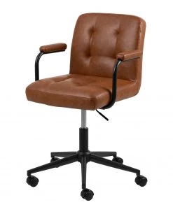 Furnitive Bürostuhl Cobra II - Vintage Cognac