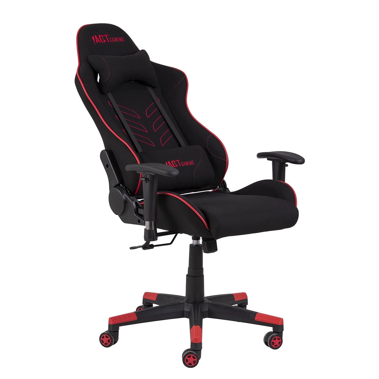 Fredriks Gaming Chair Chris - Schwarz / Rot 4 Fredriks Gaming Chair Chris - Schwarz / Rot – Bild 4
