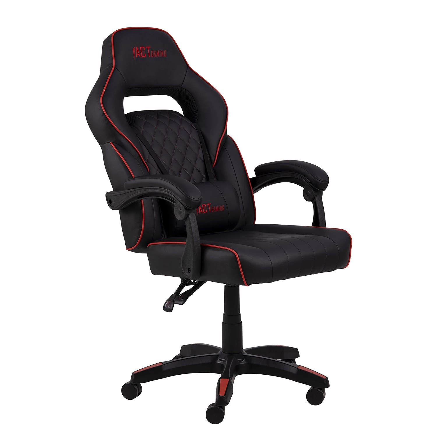 Fredriks Gaming Chair Cloud - Schwarz / Rot 1 Fredriks Gaming Chair Cloud - Schwarz / Rot