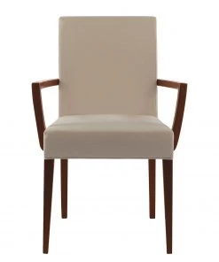 Red Living Armlehnenstuhl Camillas II - Strukturstoff / Buche massiv - Beige / Nussbaum Dekor -Deutschland Stühle Verkaufs-Shop 1000299012 211019 11163800075 DETAILS P000000001000299012