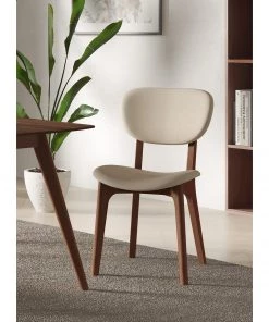 Norrwood Polsterstuhl Nadir (2er-Set) - Creme - Nussbaum Dekor -Deutschland Stühle Verkaufs-Shop 1000299039 211019 11164000266 MOOD DETAILS P000000001000299039 mood