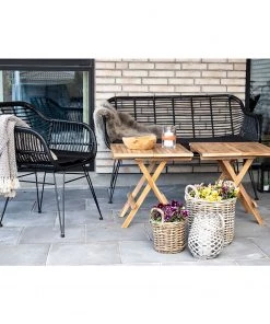 Naturoo Armlehnenstuhl Corduroy (2er-Set) - (inkl. Sitzkissen) - Rattan / Metall - Rattan / Schwarz 13 Naturoo Armlehnenstuhl Corduroy (2er-Set) - (inkl. Sitzkissen) - Rattan / Metall - Rattan / Schwarz -Deutschland Stühle Verkaufs-Shop 1000299408 211012 134455000115 MOOD DETAILS P000000001000299408 mood