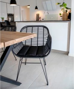 Naturoo Armlehnenstuhl Corduroy (2er-Set) - (inkl. Sitzkissen) - Rattan / Metall - Rattan / Schwarz 16 Naturoo Armlehnenstuhl Corduroy (2er-Set) - (inkl. Sitzkissen) - Rattan / Metall - Rattan / Schwarz -Deutschland Stühle Verkaufs-Shop 1000299408 211012 134455000121 MOOD DETAILS P000000001000299408 mood