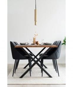 Red Living Polsterstuhl Halley I (2er-Set) - Schwarz -Deutschland Stühle Verkaufs-Shop 1000299409 220131 08340000022 MOOD DETAILS P000000001000299409 mood