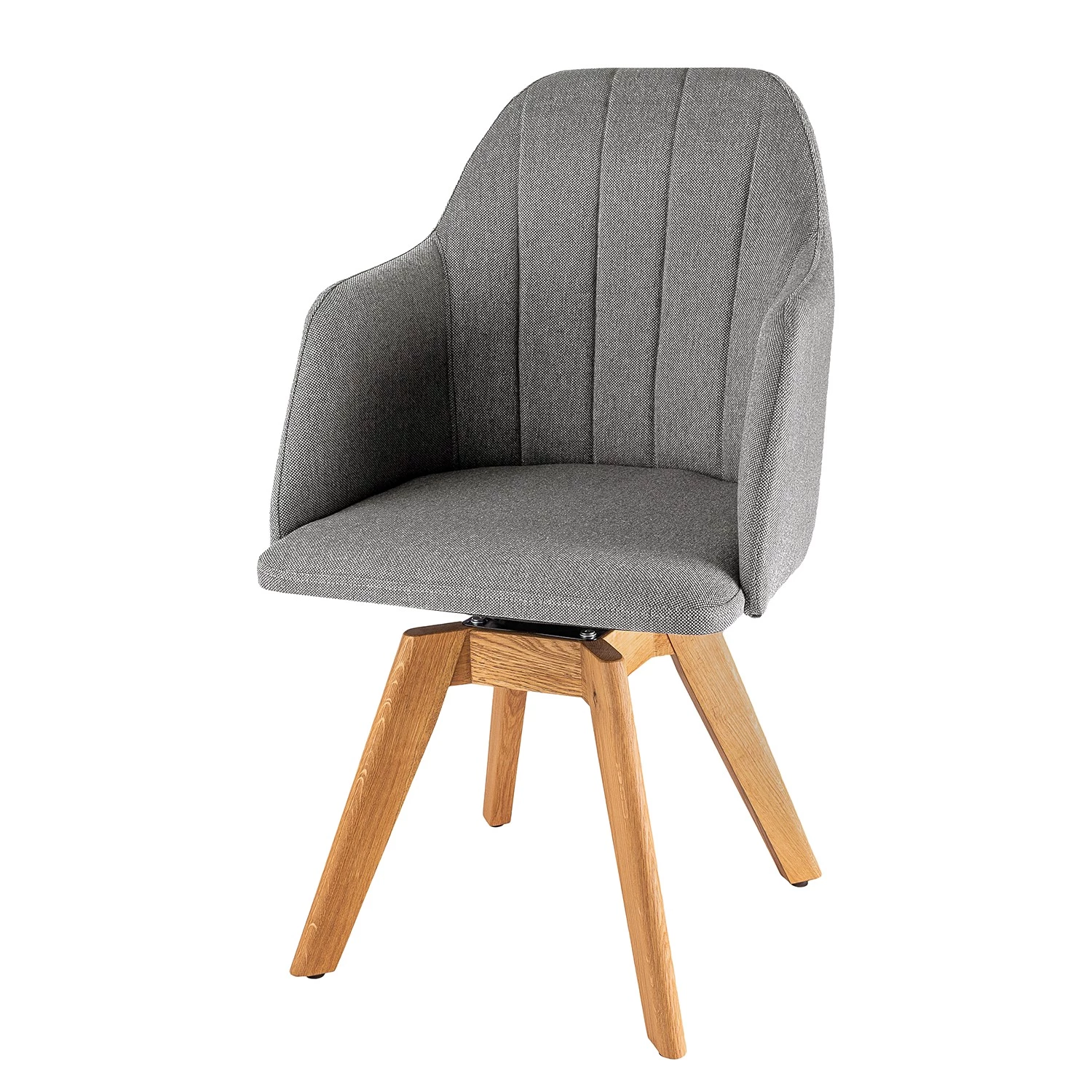 Naturoo Armlehnenstuhl Bosgat - Grau 1 Naturoo Armlehnenstuhl Bosgat - Grau