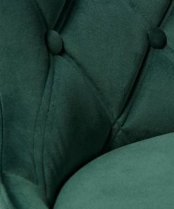 Red Living Polsterstuhl Kaman (2er-Set) - Samt / Eisen - Dunkelgrün / Schwarz -Deutschland Stühle Verkaufs-Shop 1000303602 211117 164739000105 DETAILS P000000001000303602