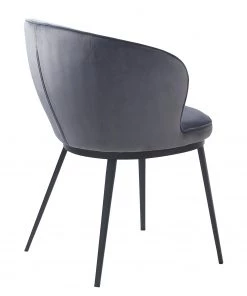 Red Living Armlehnenstuhl Cheia II - Samt / Eisen - Hellgrau / Schwarz 9 Red Living Armlehnenstuhl Cheia II - Samt / Eisen - Hellgrau / Schwarz -Deutschland Stühle Verkaufs-Shop 1000303607 211117 164740000123 DETAILS P000000001000303607