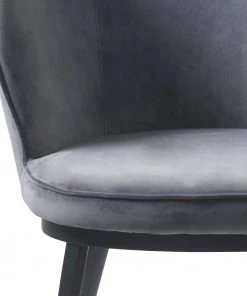 Red Living Armlehnenstuhl Cheia II - Samt / Eisen - Hellgrau / Schwarz 10 Red Living Armlehnenstuhl Cheia II - Samt / Eisen - Hellgrau / Schwarz -Deutschland Stühle Verkaufs-Shop 1000303607 211117 164740000125 DETAILS P000000001000303607