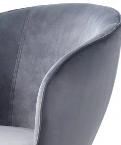 Red Living Armlehnenstuhl Cheia II - Samt / Eisen - Hellgrau / Schwarz 11 Red Living Armlehnenstuhl Cheia II - Samt / Eisen - Hellgrau / Schwarz -Deutschland Stühle Verkaufs-Shop 1000303607 211117 164740000127 DETAILS P000000001000303607