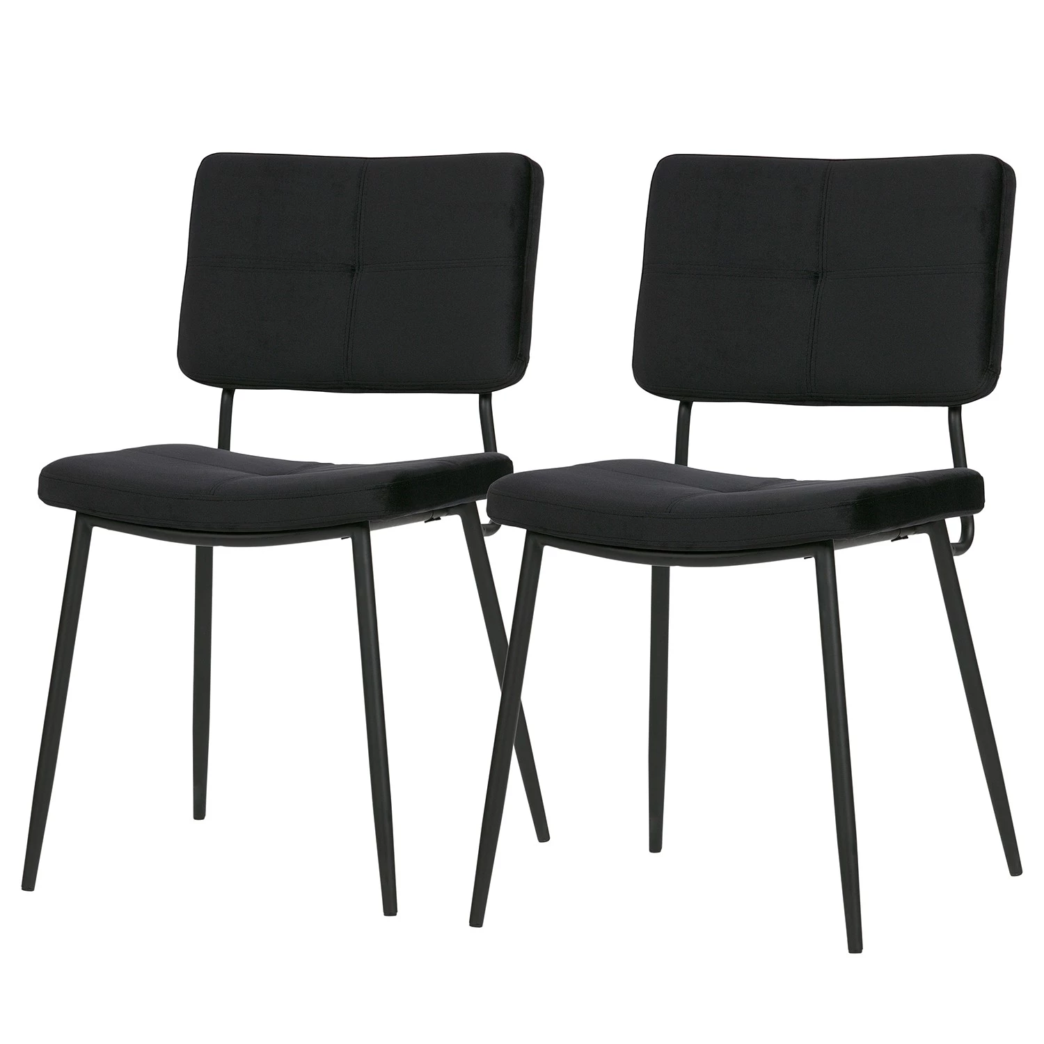 Red Living Esszimmerstuhl Malice (2er-Set) - Schwarz 1 Red Living Esszimmerstuhl Malice (2er-Set) - Schwarz