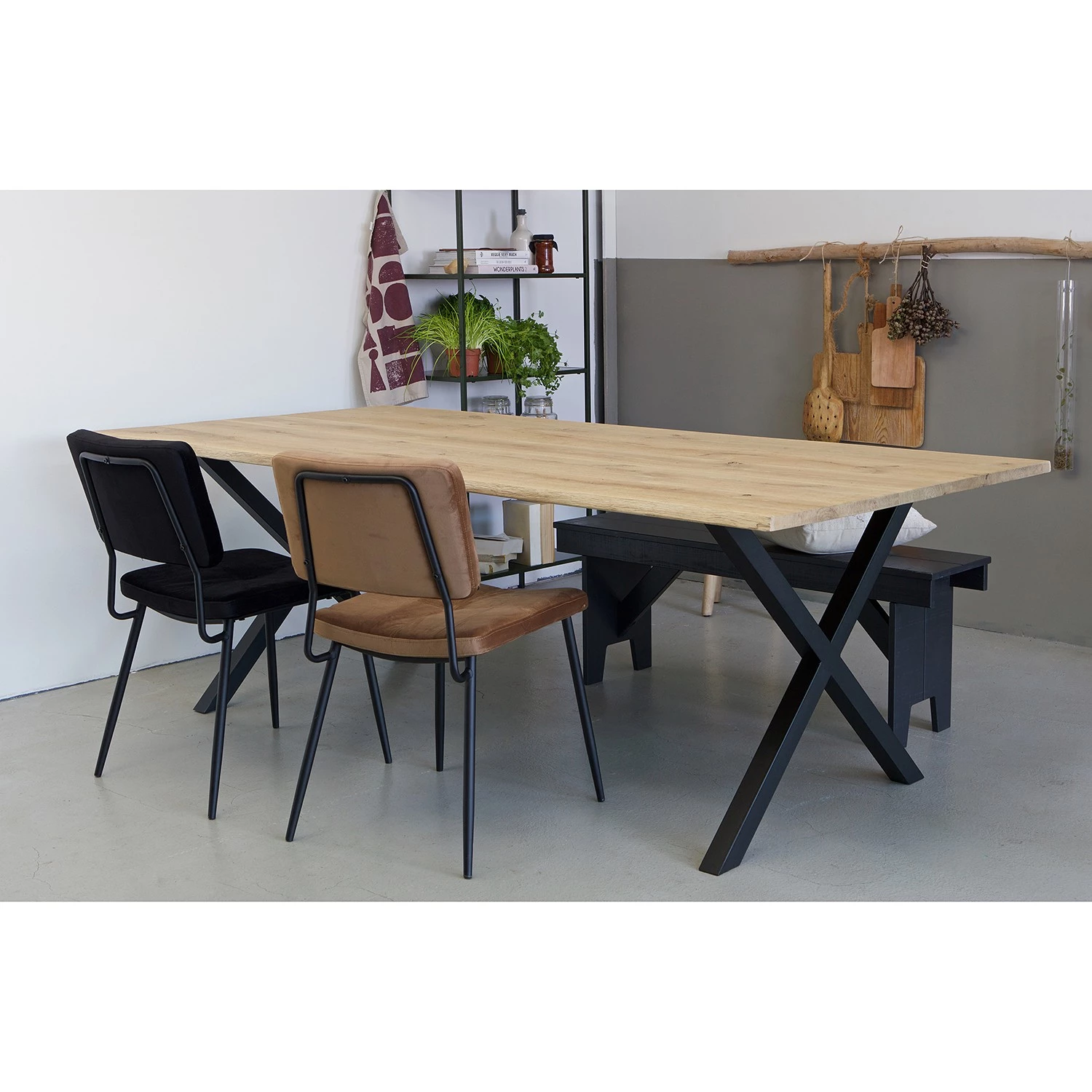 Red Living Esszimmerstuhl Malice (2er-Set) - Schwarz 2 Red Living Esszimmerstuhl Malice (2er-Set) - Schwarz – Bild 2