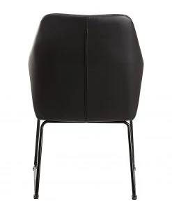 Loftscape Armlehnenstuhl Fradou III - Kunstleder / Eisen - Schwarz -Deutschland Stühle Verkaufs-Shop 1000303936 211103 12152300326 DETAILS P000000001000303936