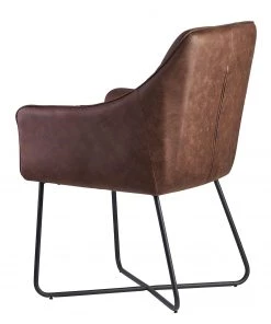 Loftscape Armlehnenstuhl Giorgino II - Vintage Dunkelbraun -Deutschland Stühle Verkaufs-Shop 1000303957 211103 12152700459 DETAILS P000000001000303957