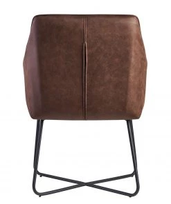 Loftscape Armlehnenstuhl Giorgino II - Vintage Dunkelbraun -Deutschland Stühle Verkaufs-Shop 1000303957 211103 12152700461 DETAILS P000000001000303957