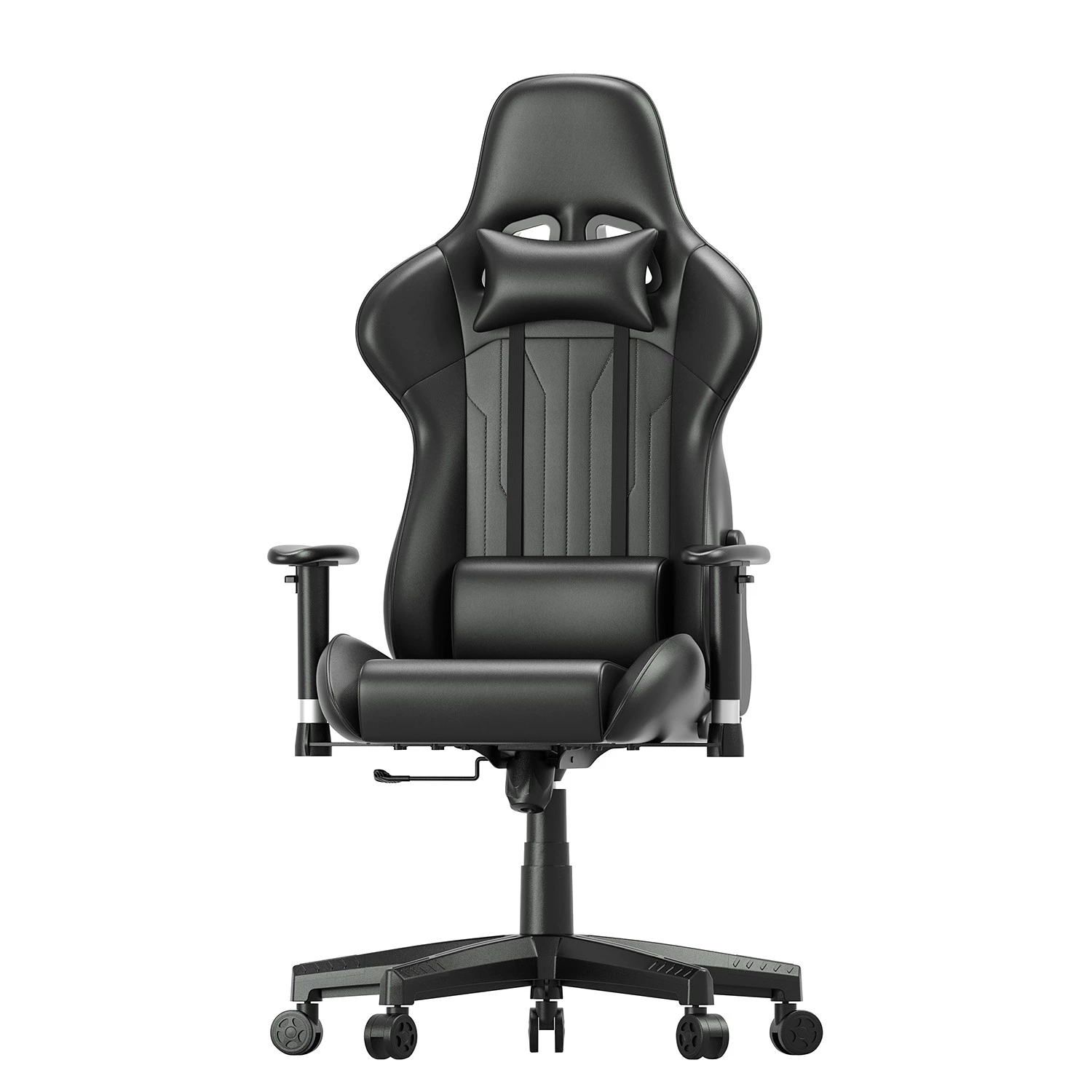 Fredriks Gaming Stuhl Jason - Kunstleder / Nylon - Schwarz 1 Fredriks Gaming Stuhl Jason - Kunstleder / Nylon - Schwarz