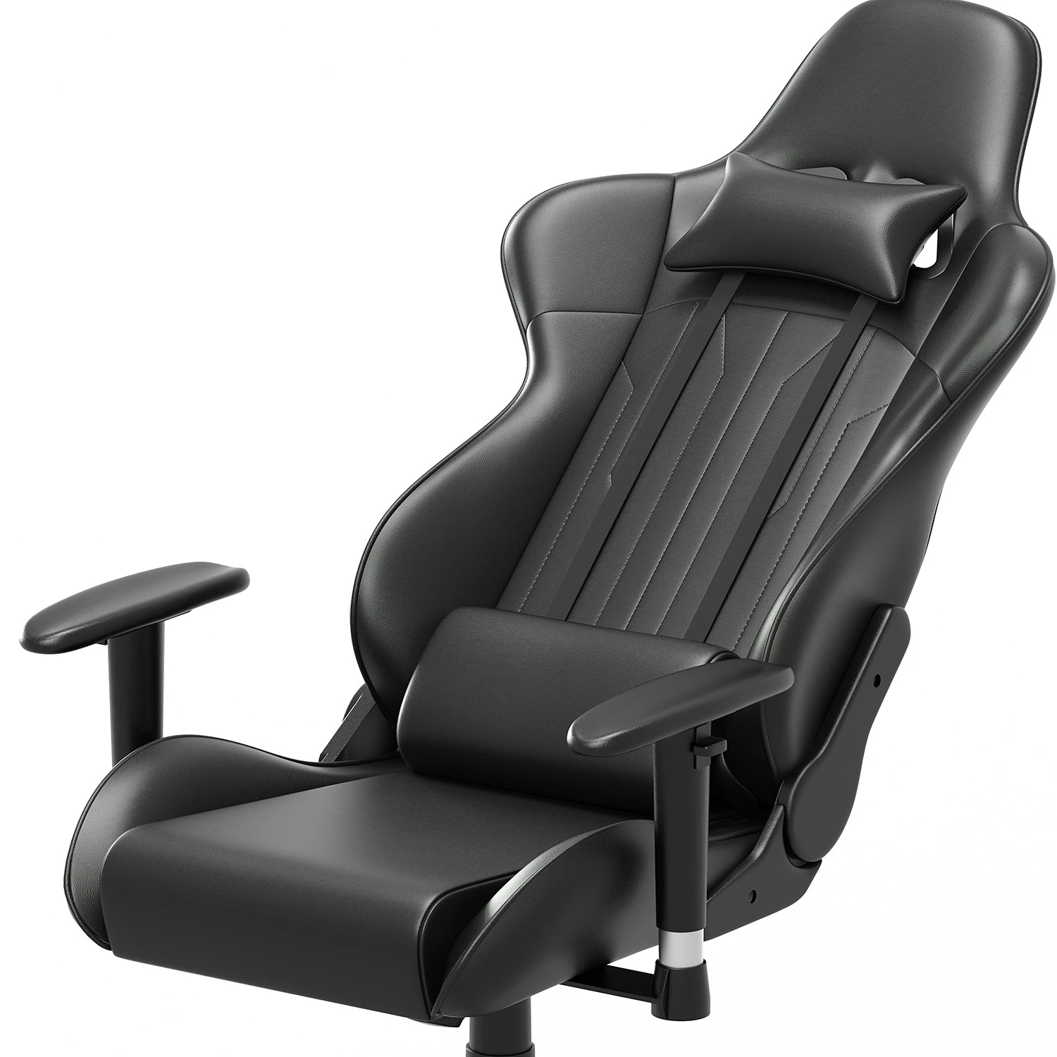 Fredriks Gaming Stuhl Jason - Kunstleder / Nylon - Schwarz 7 Fredriks Gaming Stuhl Jason - Kunstleder / Nylon - Schwarz – Bild 7