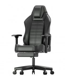 Fredriks Gaming Stuhl Lasy XXL - (mit Fußstütze) - Schwarz