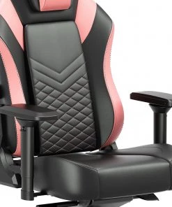 Fredriks Gaming Stuhl Lasse XXL - Schwarz / Rosa -Deutschland Stühle Verkaufs-Shop 1000307839 220510 065 DETAILS P000000001000307839