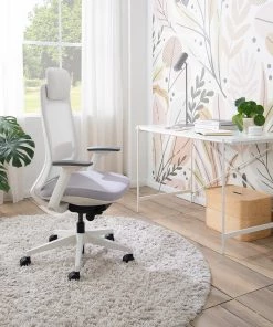 Fredriks Bürostuhl Rosie - Hellgrau / Weiß 23 Fredriks Bürostuhl Rosie - Hellgrau / Weiß -Deutschland Stühle Verkaufs-Shop 1000310650 220819 020 MOOD DETAILS P000000001000310650 mood