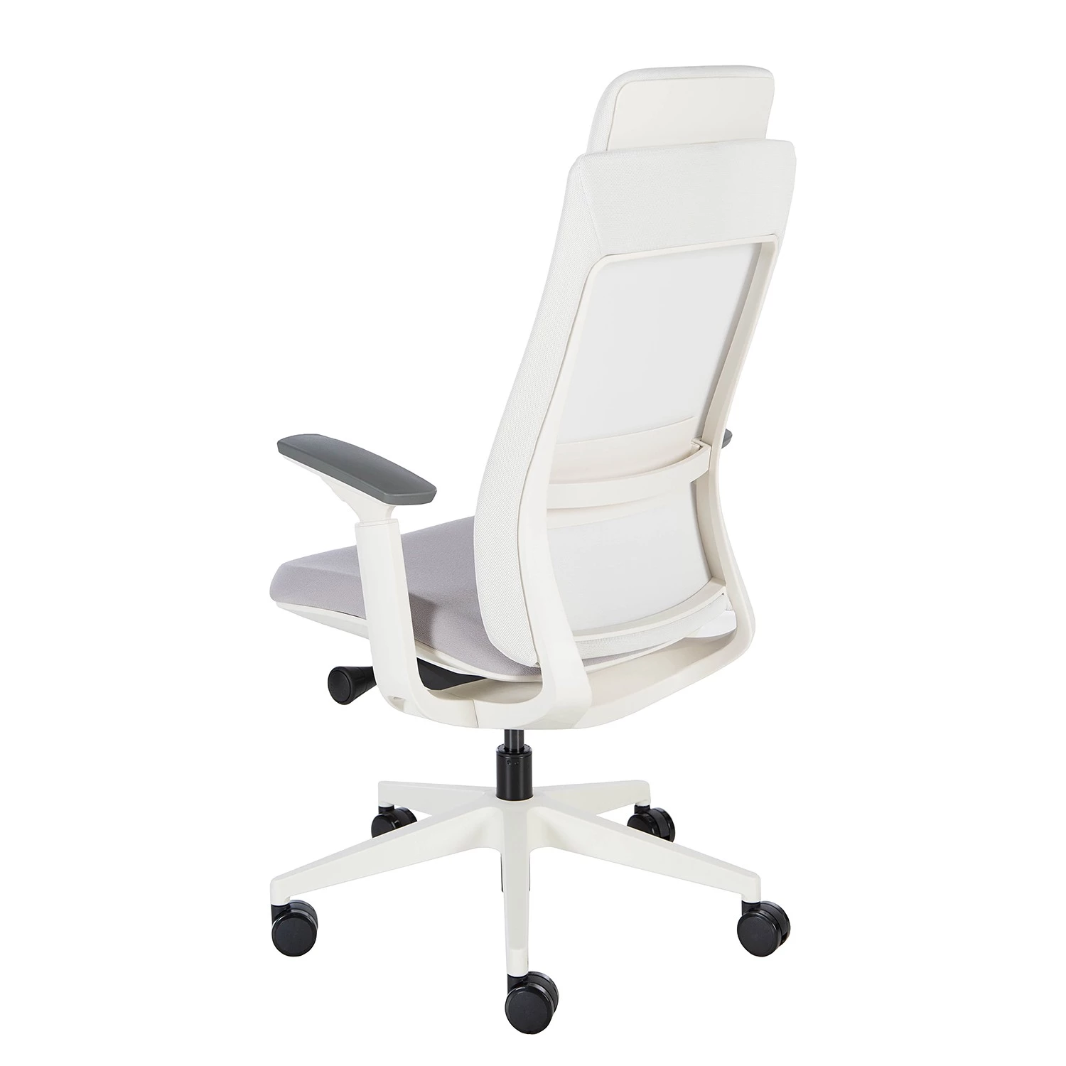 Fredriks Bürostuhl Rosie - Hellgrau / Weiß 8 Fredriks Bürostuhl Rosie - Hellgrau / Weiß – Bild 8