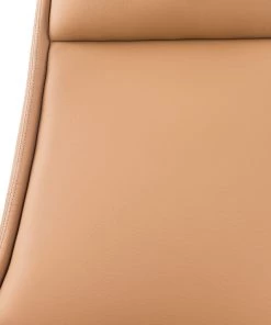 Fredriks Bürostuhl Zore - Kunstleder / Metall - Cognac / Aluminium -Deutschland Stühle Verkaufs-Shop 1000310651 220509 090 DETAILS P000000001000310651